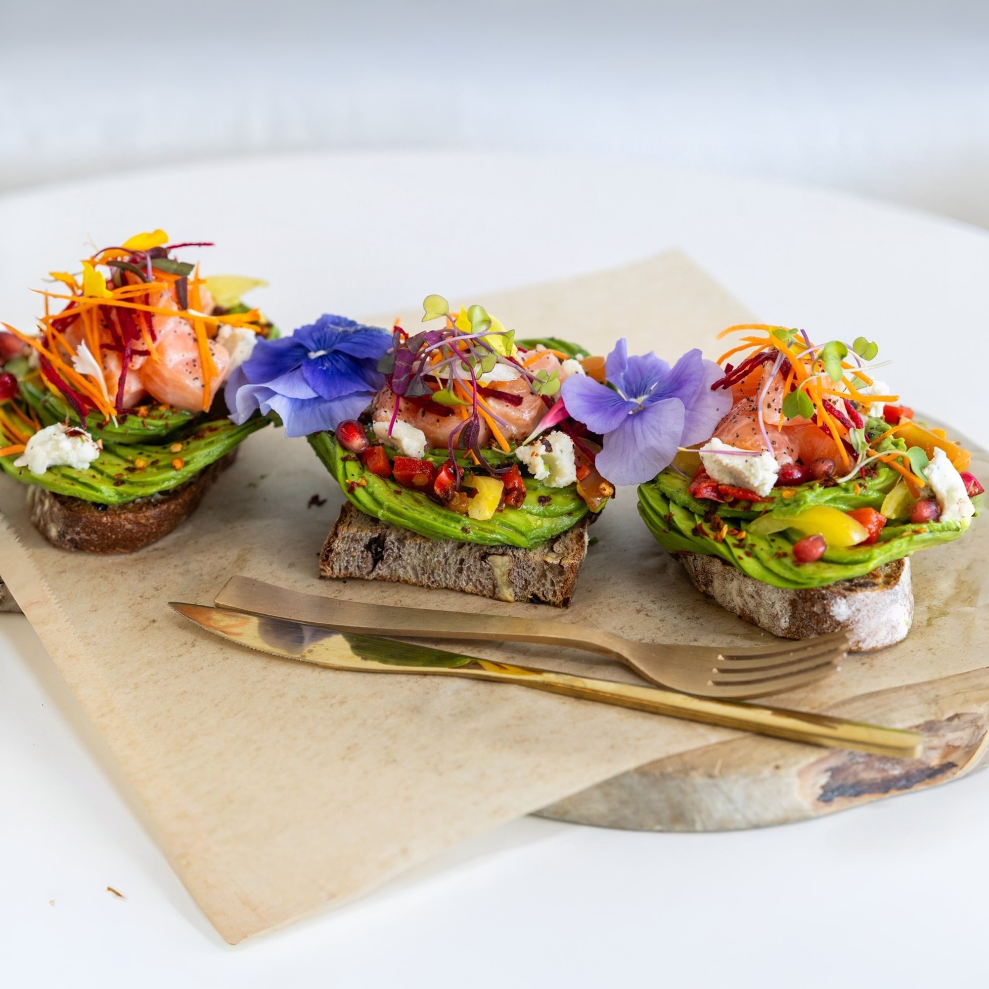 Avocado Toast With Salmon