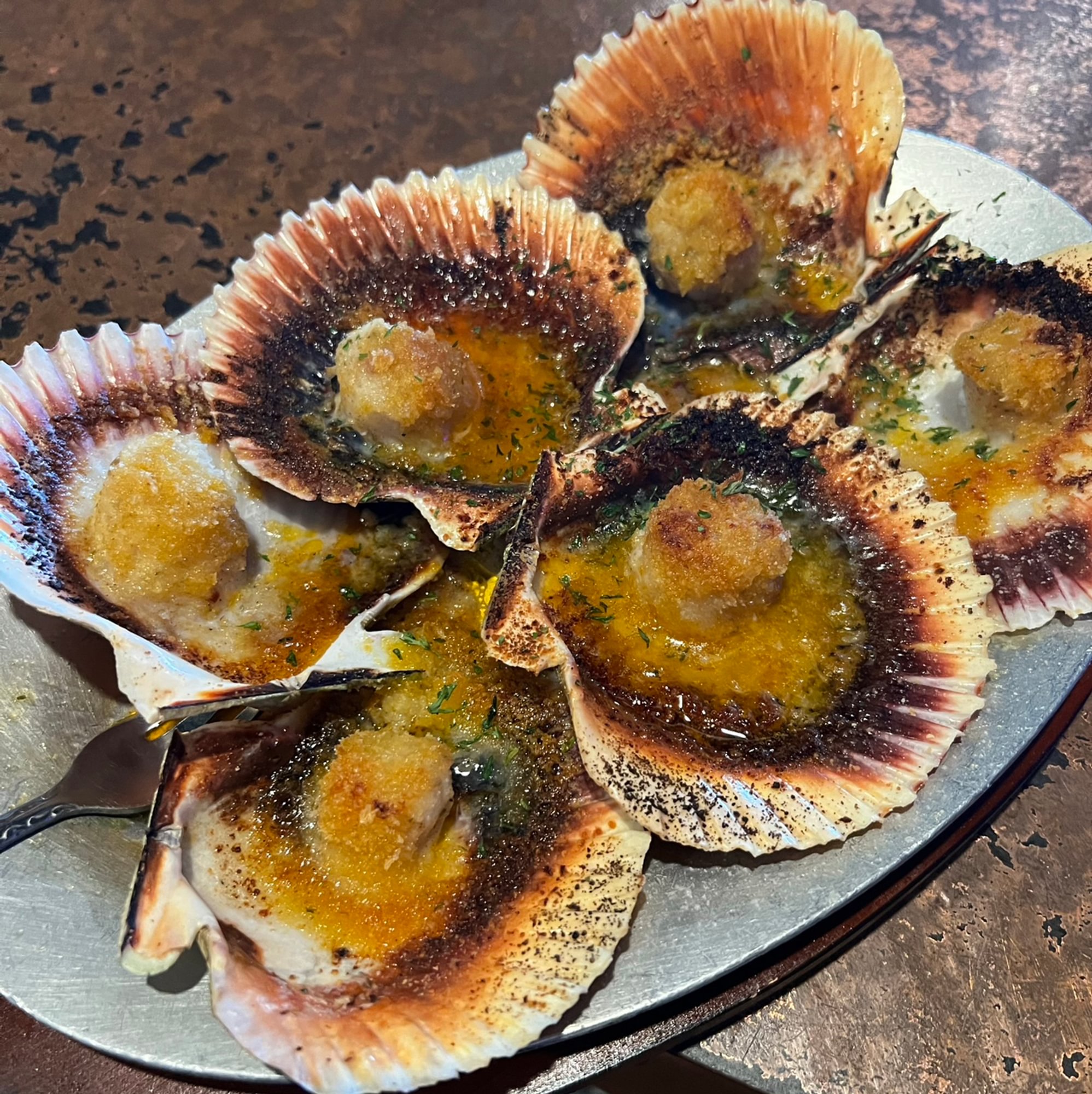 Grilled Scallops (6)