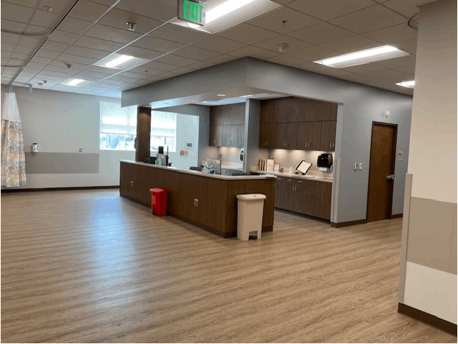 An inside view of Azura Surgery Center Lowry