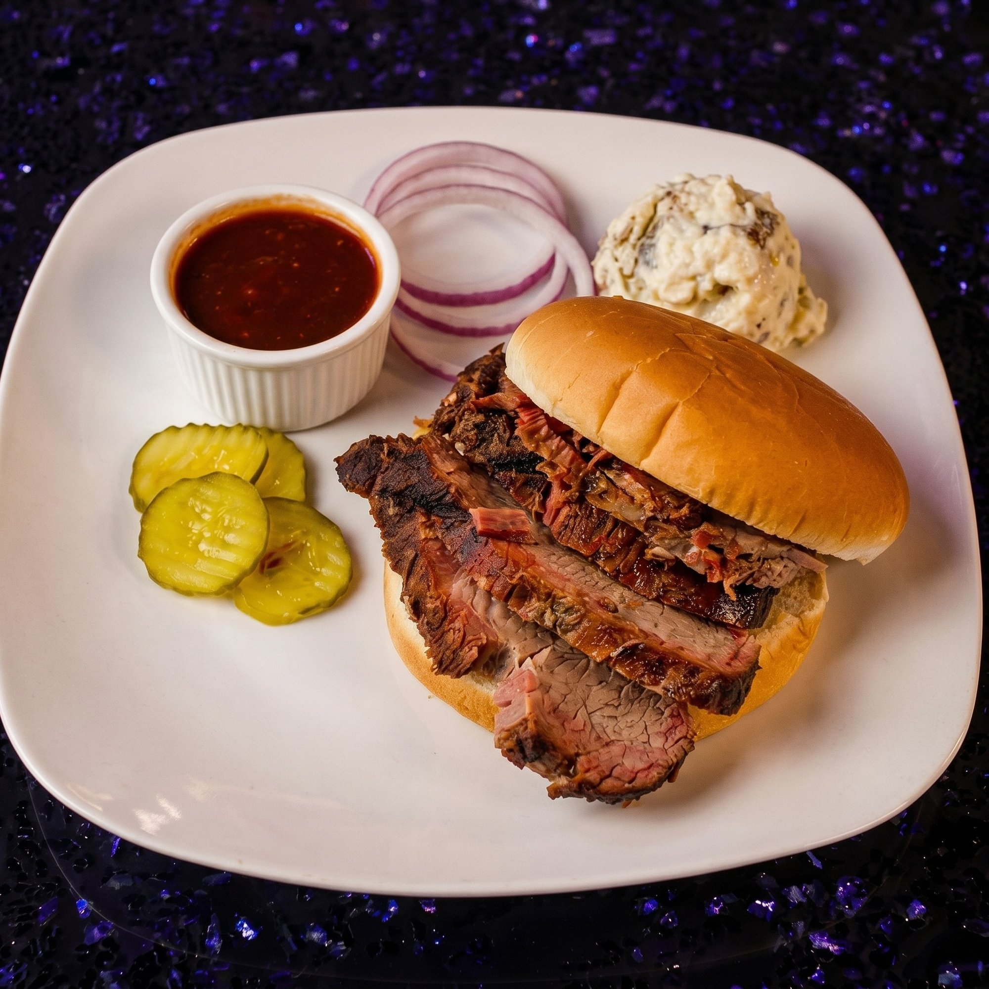 Sliced Beef Sandwich