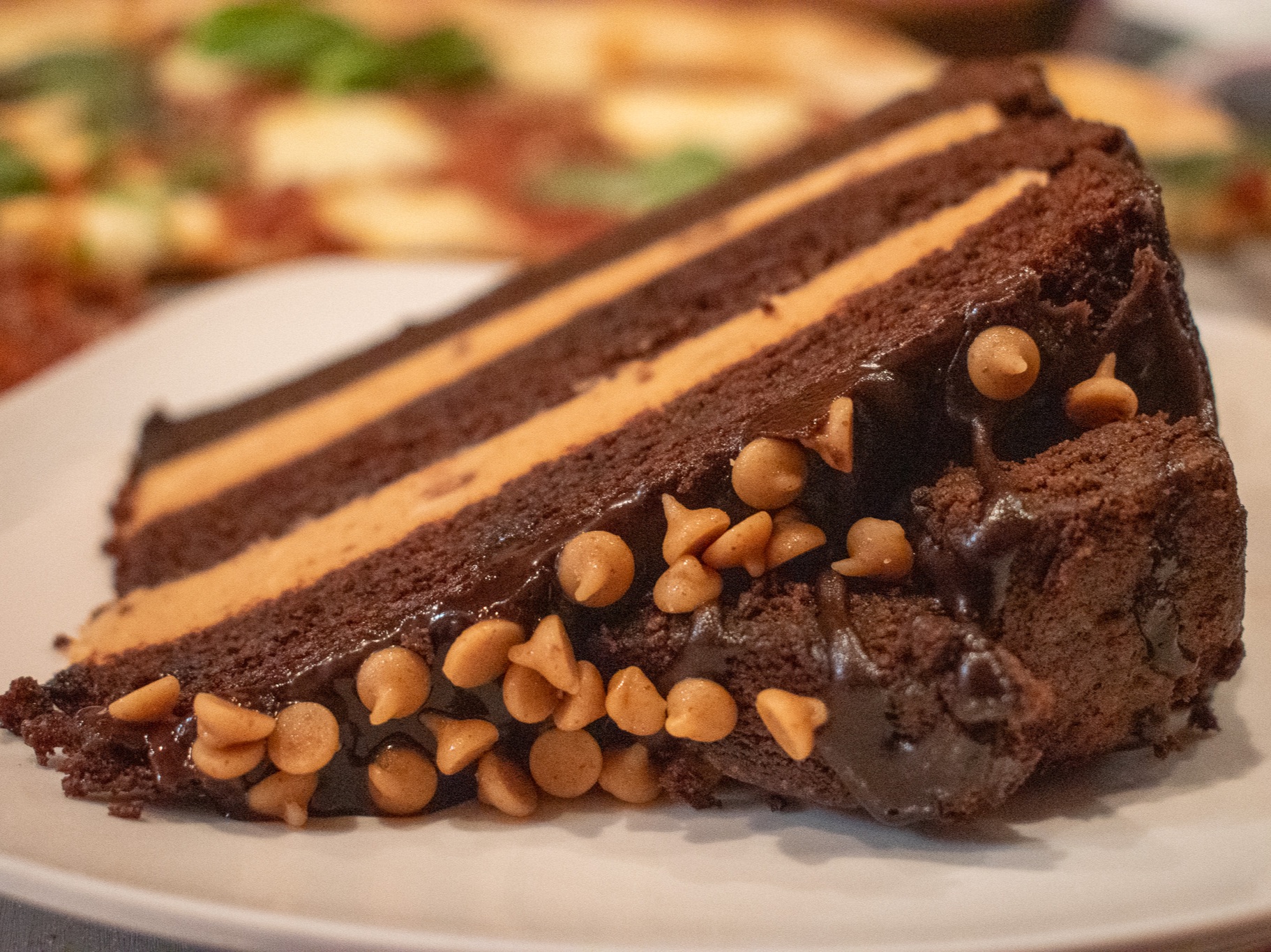 Peanut Butter Mile High Explosion Cake