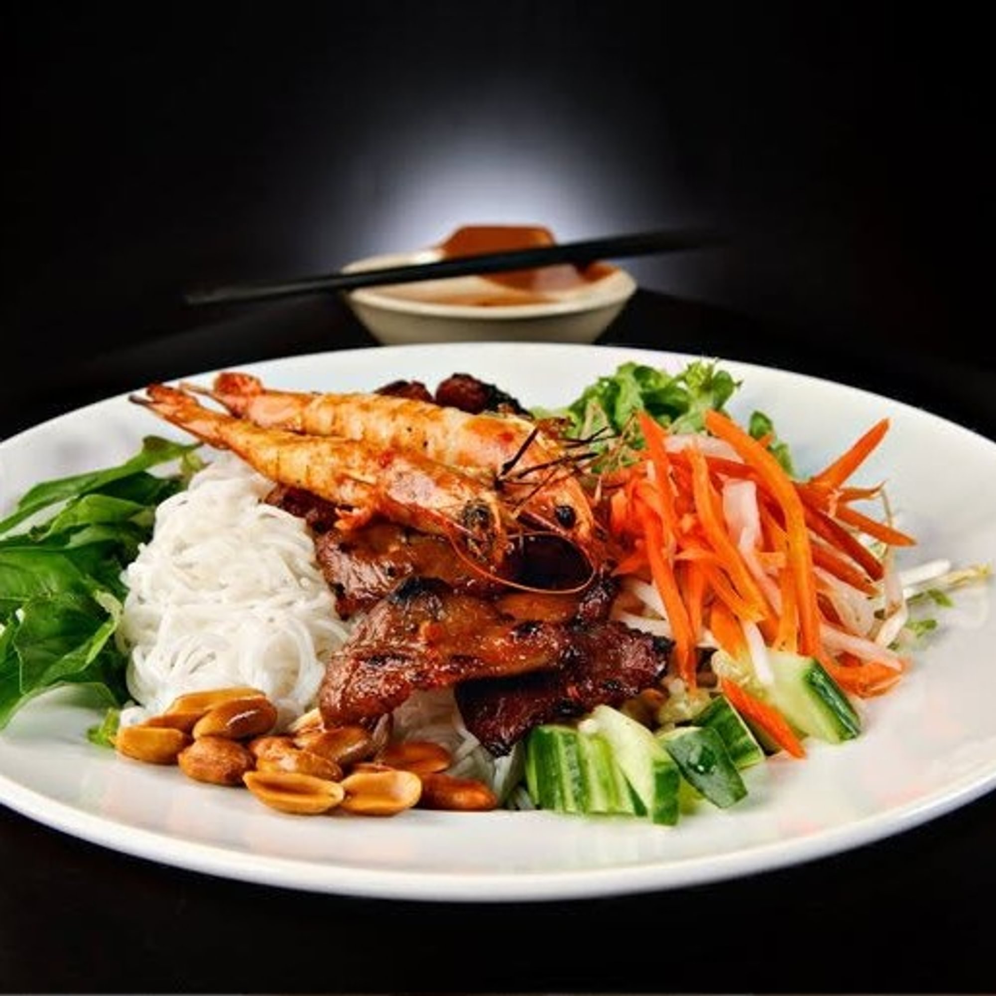Prawns & Pork Noodle Salad