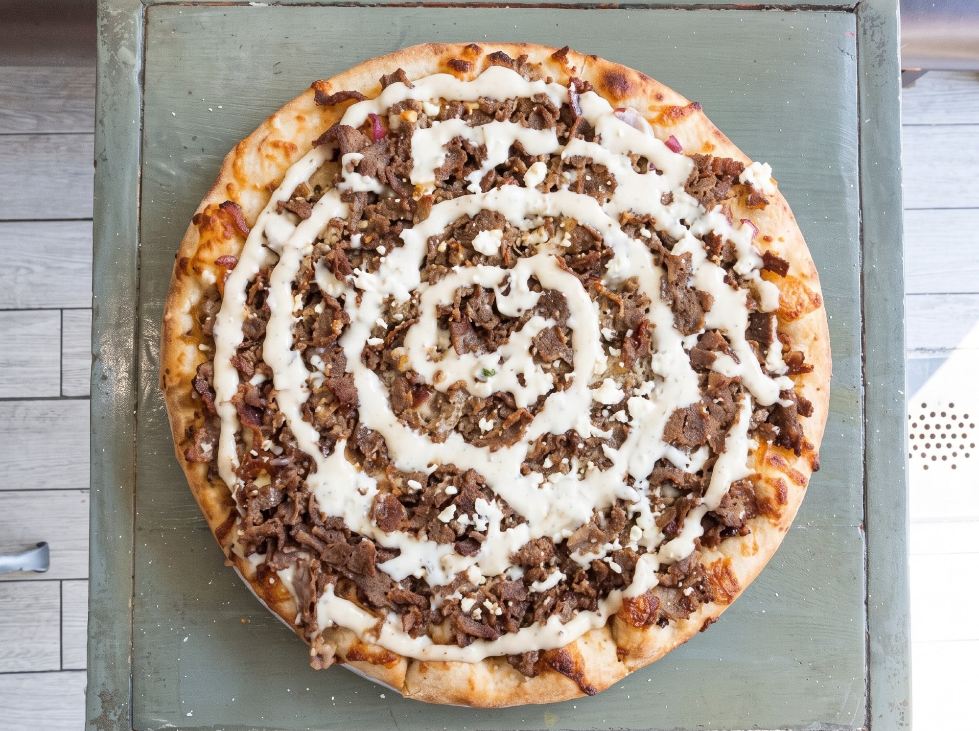 12" Steak Truffle Pizza