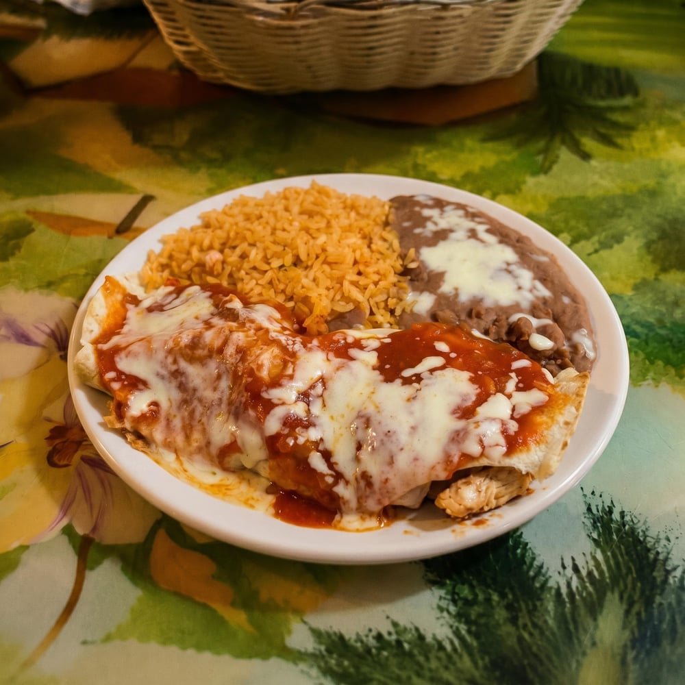 50. Fajita Burrito