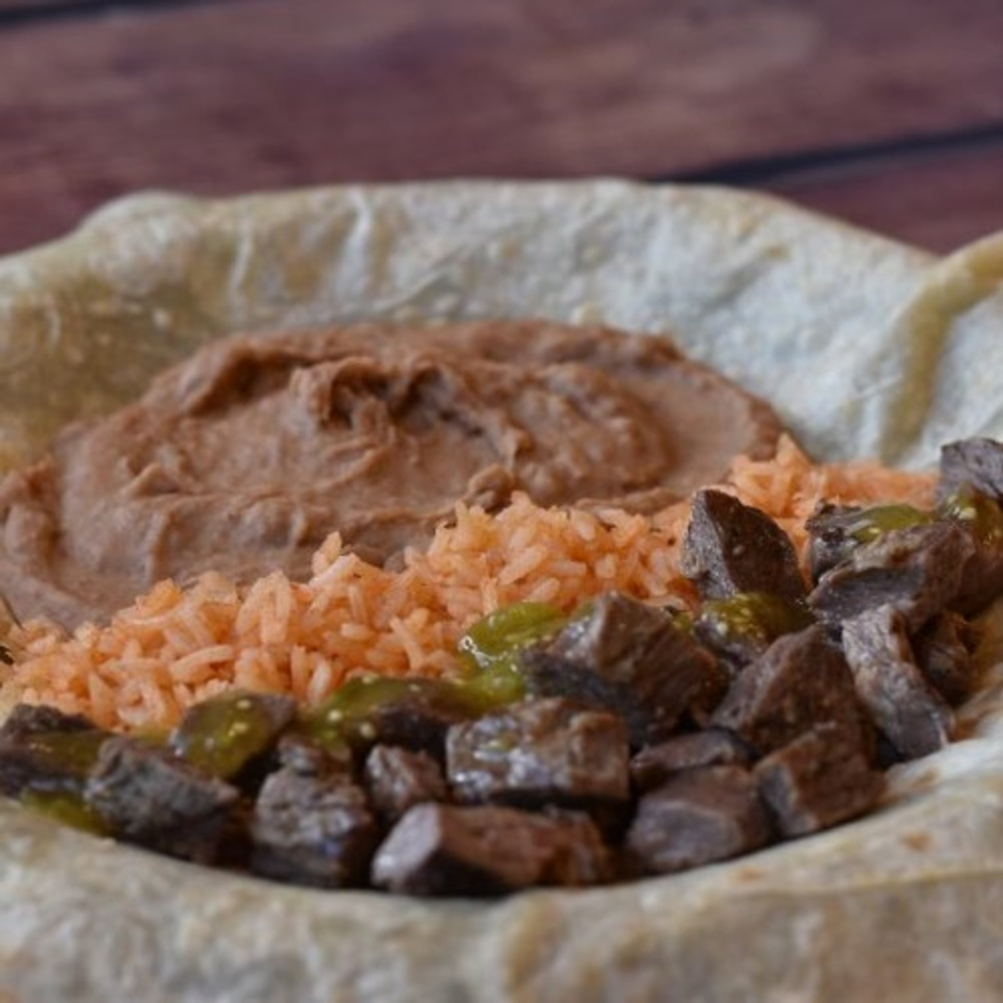Carne Asada Burrito
