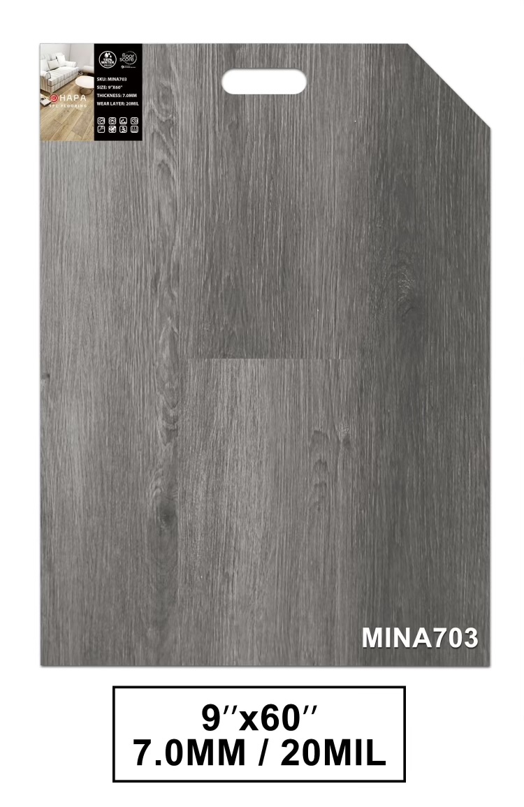 20mil Premium Waterproof Vinyl Flooring MINA703