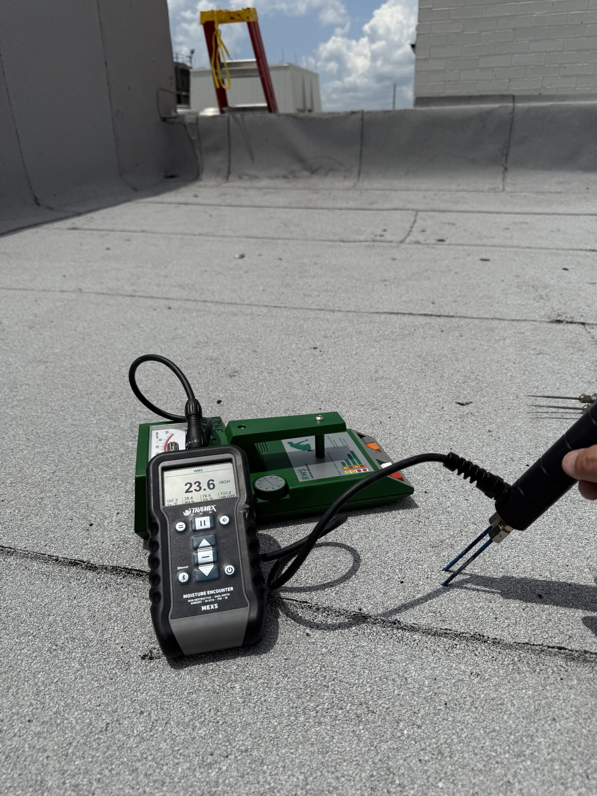 Roof MRI – Moisture Detection