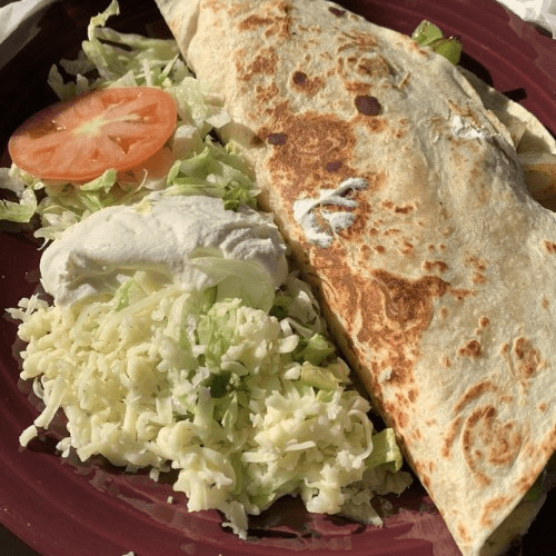 Fiesta Shrimp Quesadilla