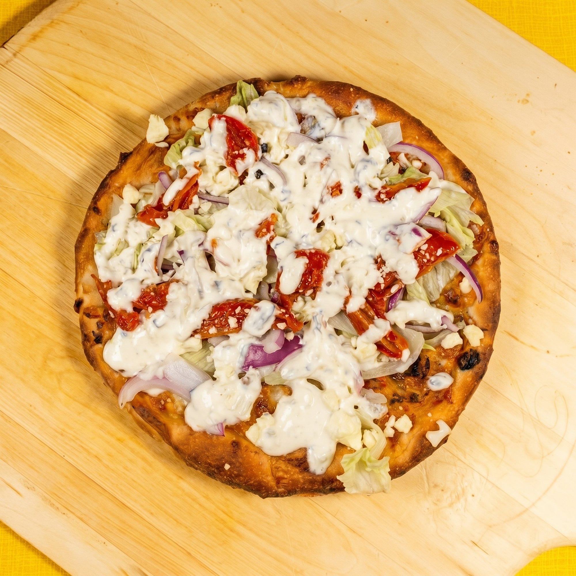 John Belushi Greek Pizza