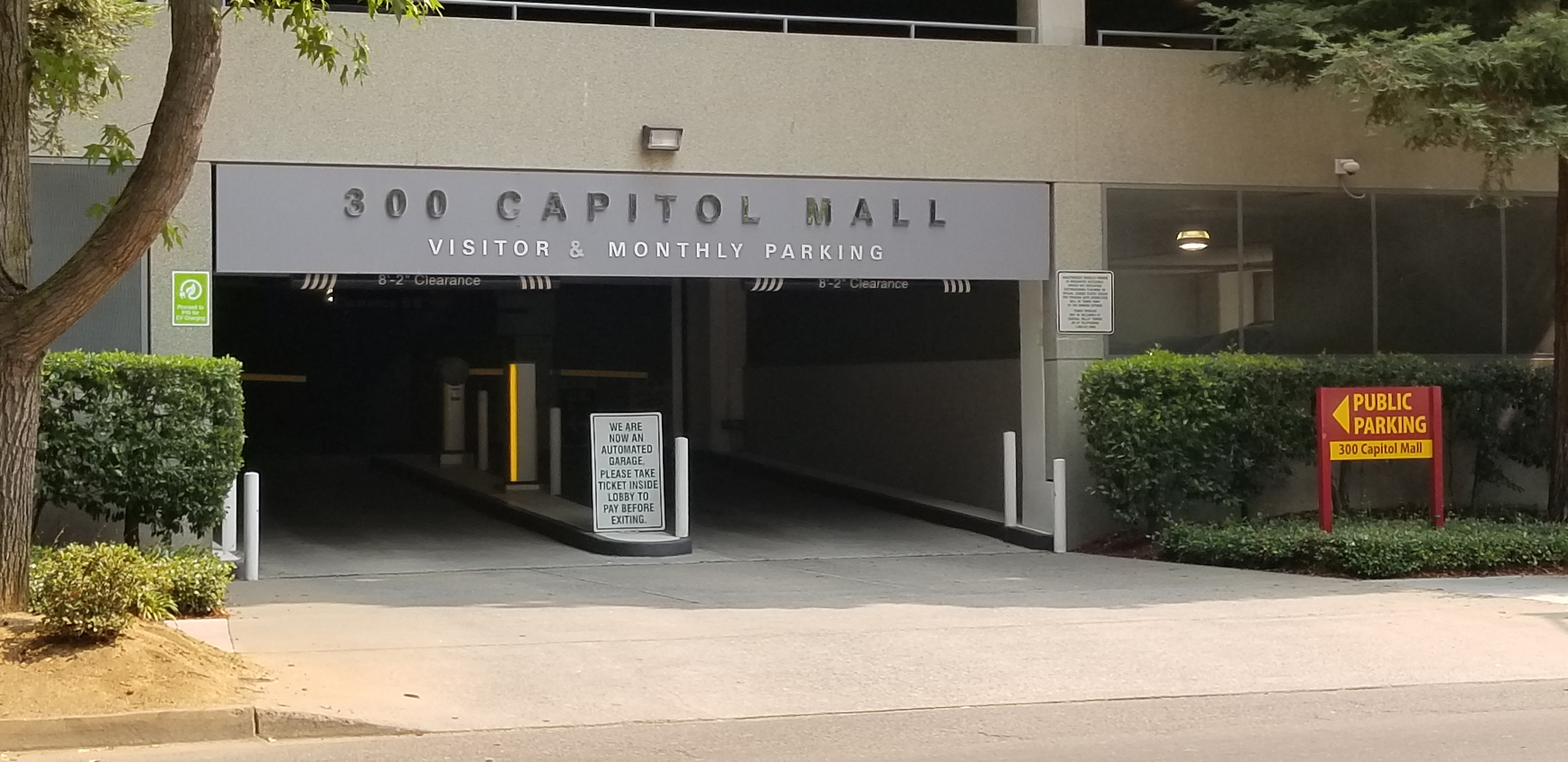 300 Capitol Mall Garage-SP+ Parking Photo