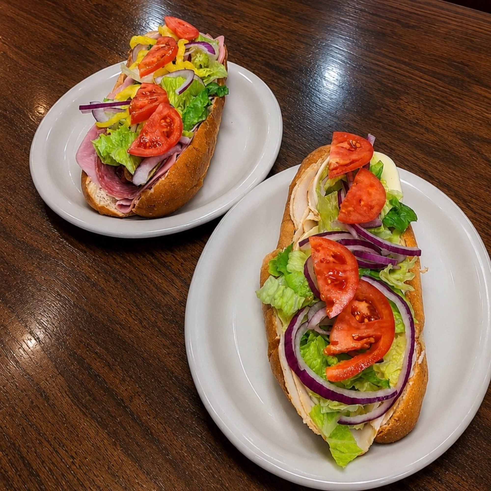 Turkey and Cheese Sub