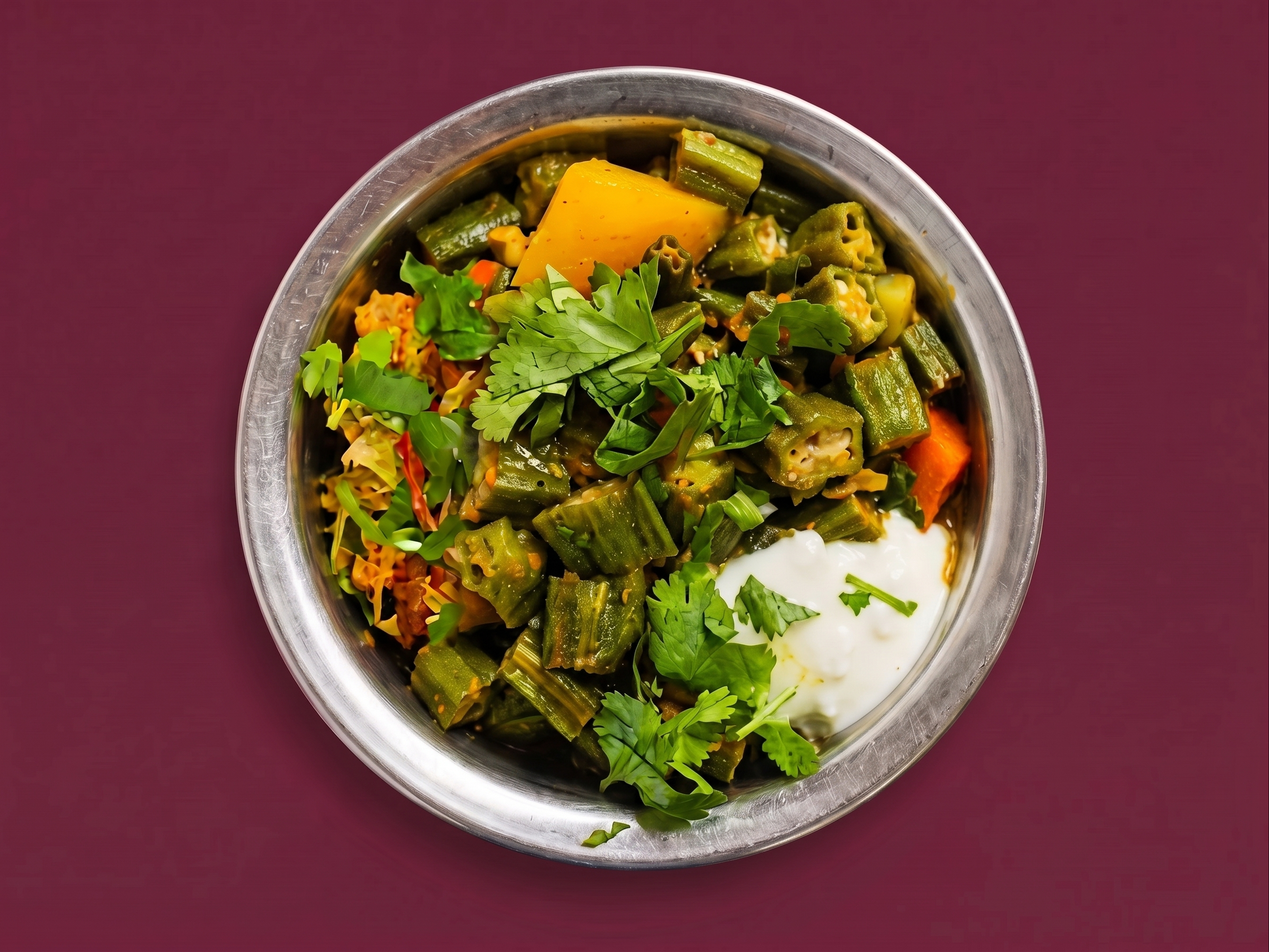 72. Okra Masala