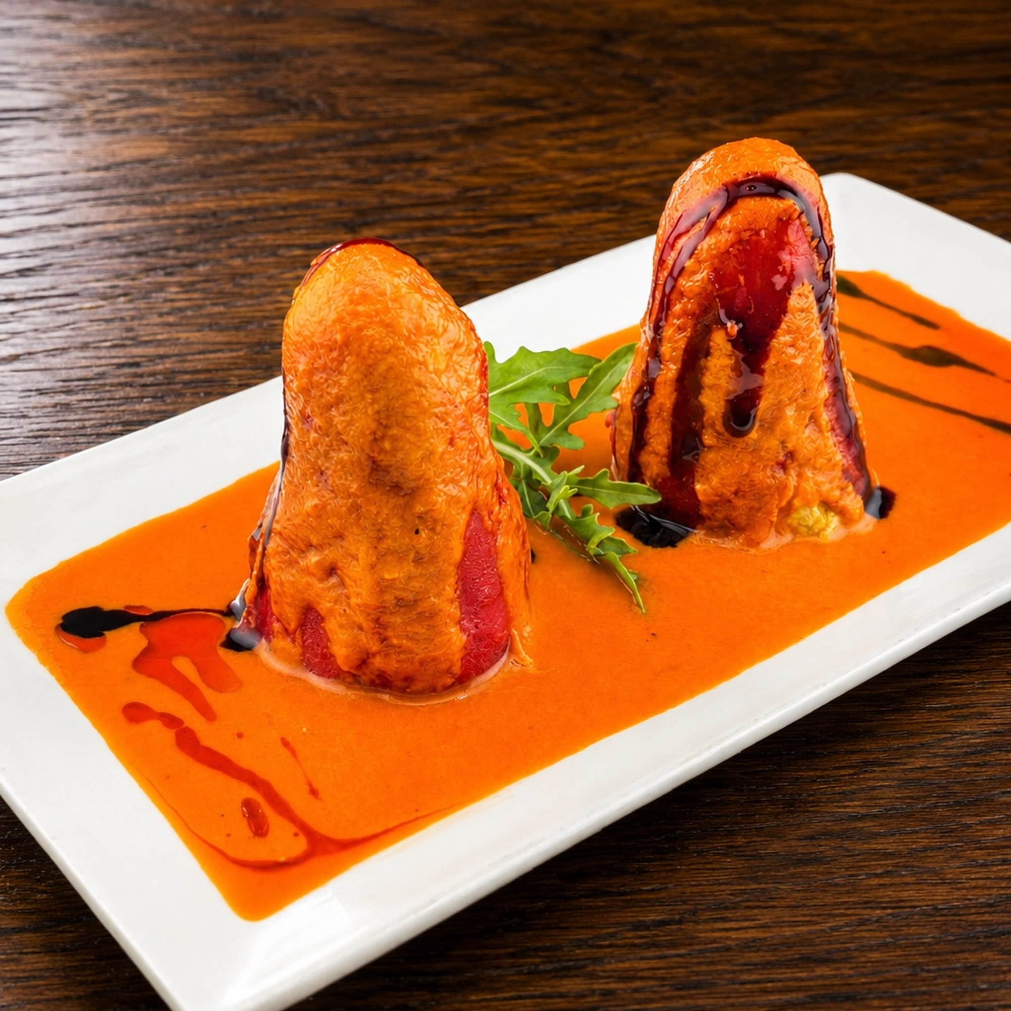 Crab Stuffed Piquillo Peppers (Piquillo Con Cangrejo)