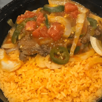 35. Bistec Ala Mexicana Platter
