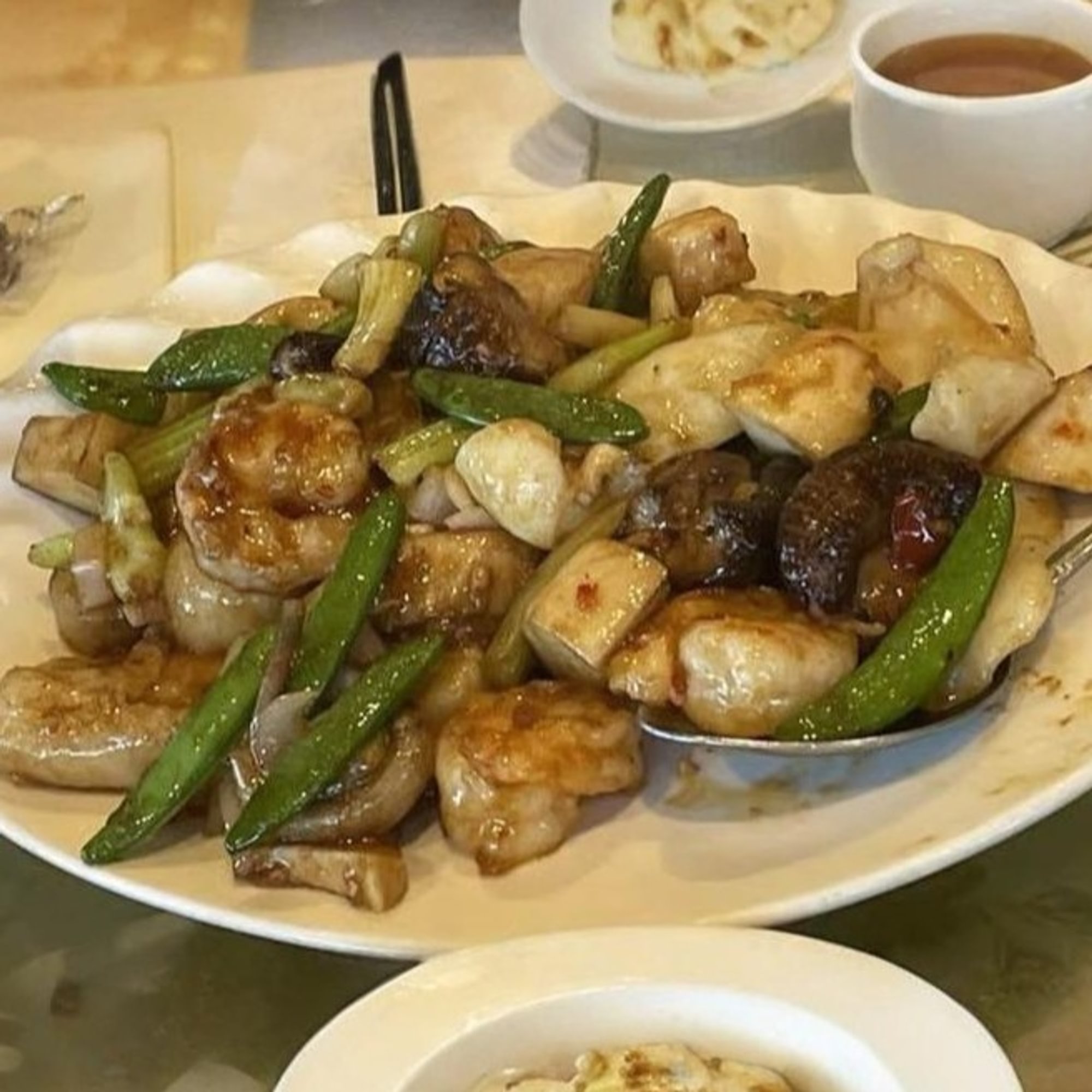 Seafood Combination in Spicy X.O. Sauces XO / 醬爆海鮮