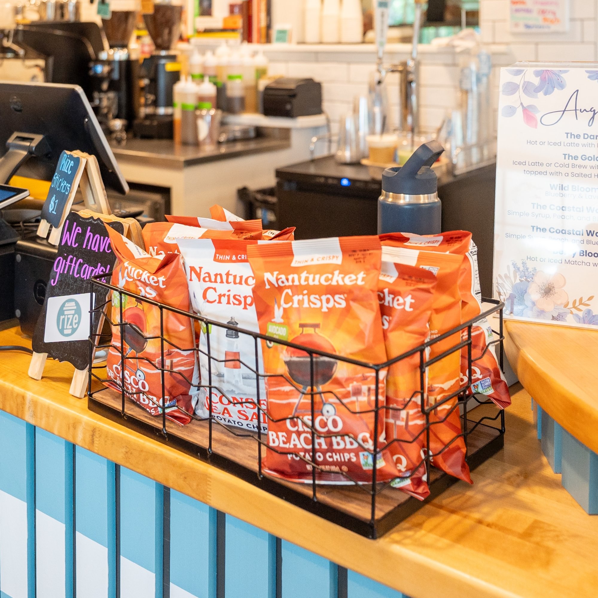 Nantucket Chips (Sea Salt, BBQ)