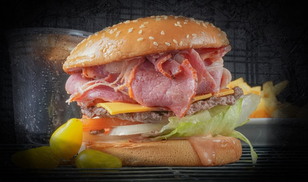 Pastrami Cheese Burger