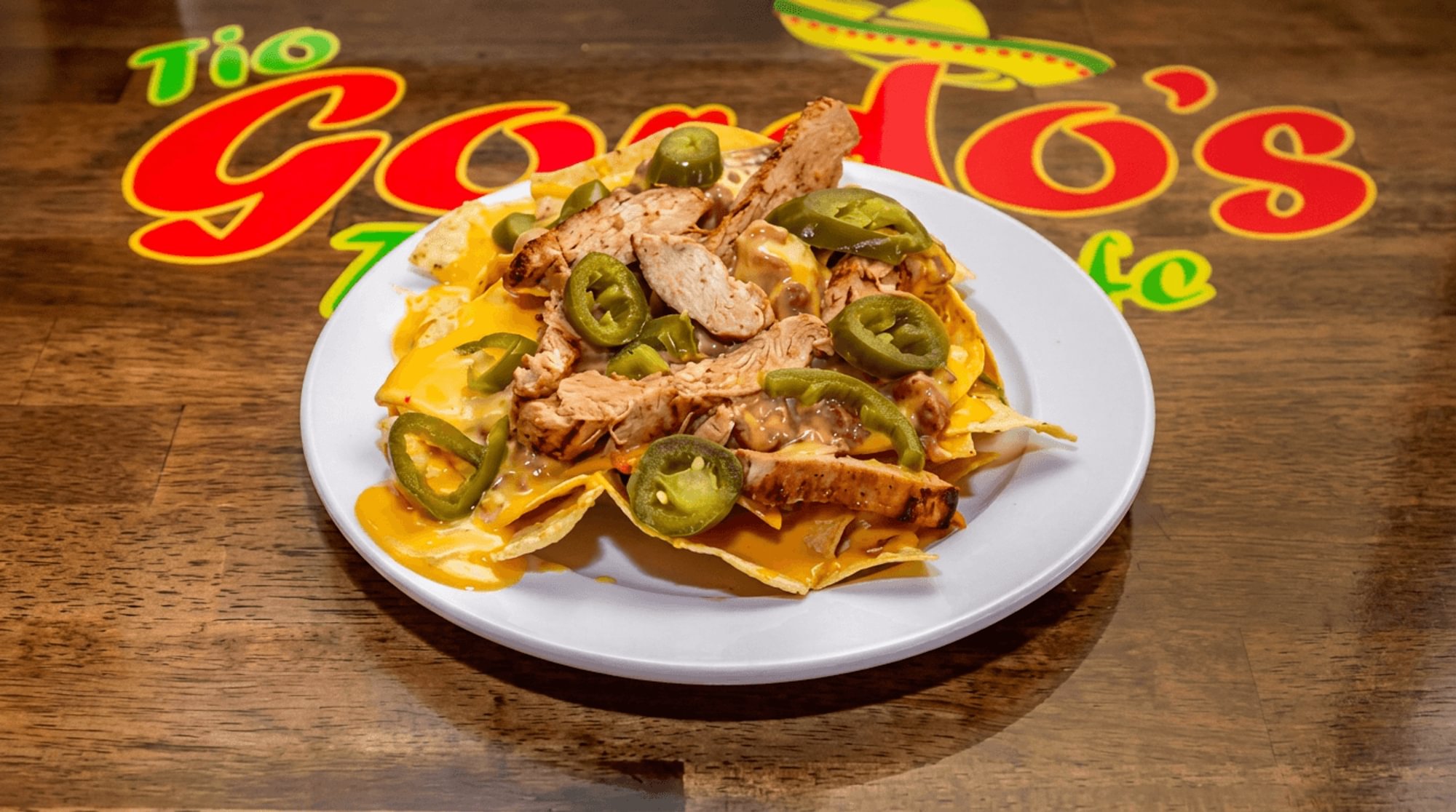 Chicken Fajita Nachos