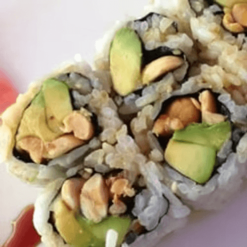 Peanut Avocado Roll