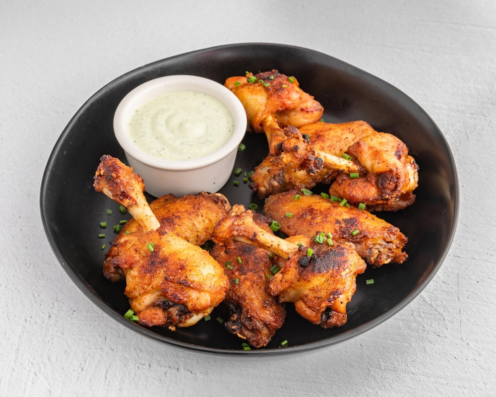5 Roasted Chicken Wings
