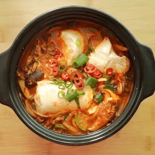 Mushroom Tofu Soup
