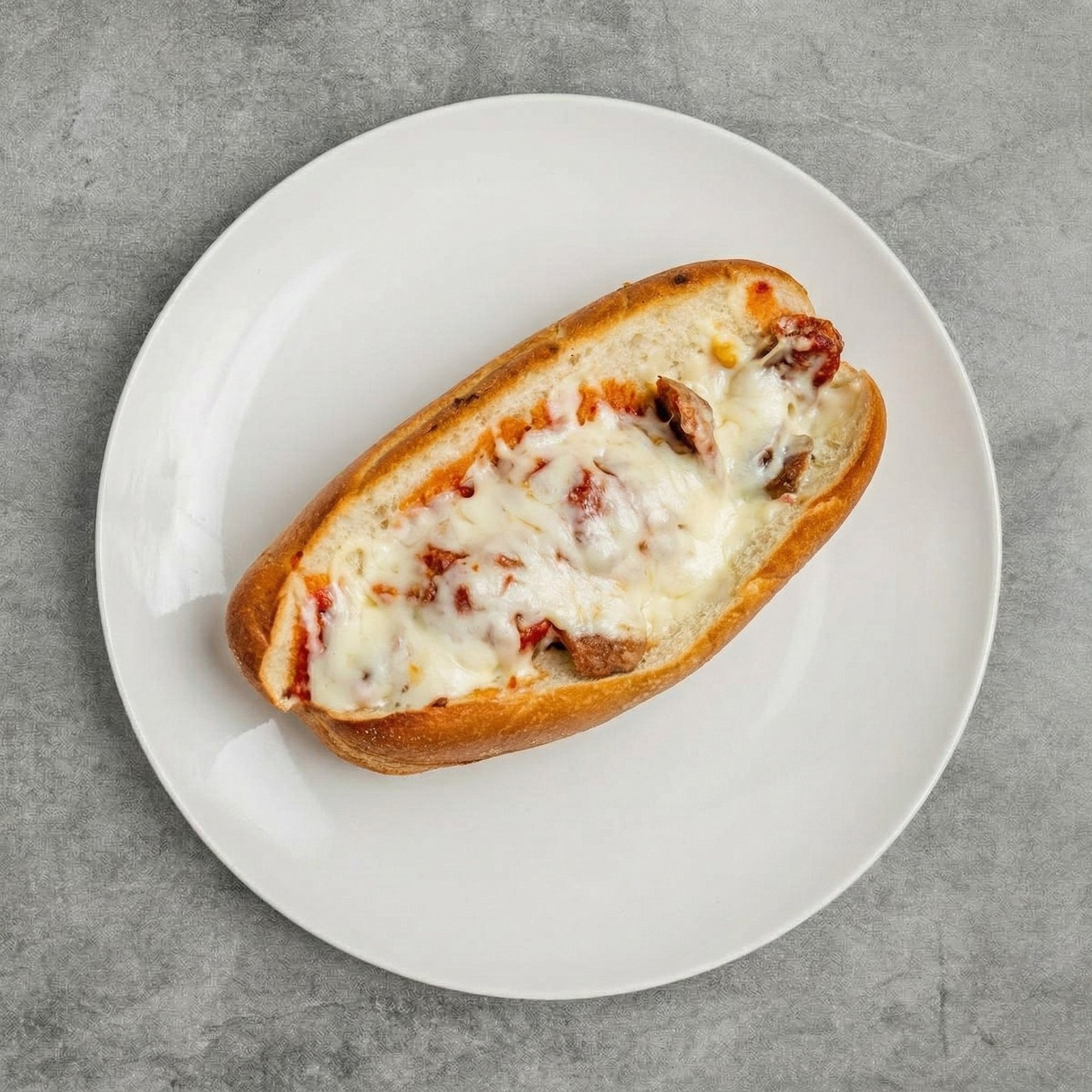 Sausage Parmigiana Sandwich