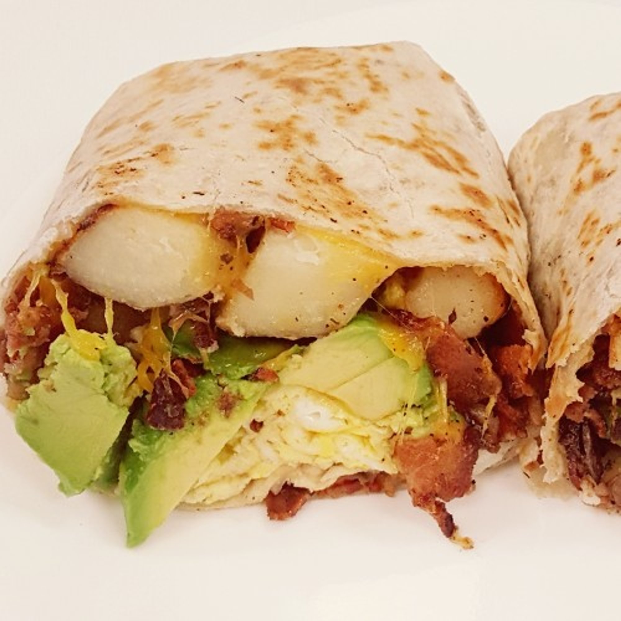 Bacon & Avocado Burrito