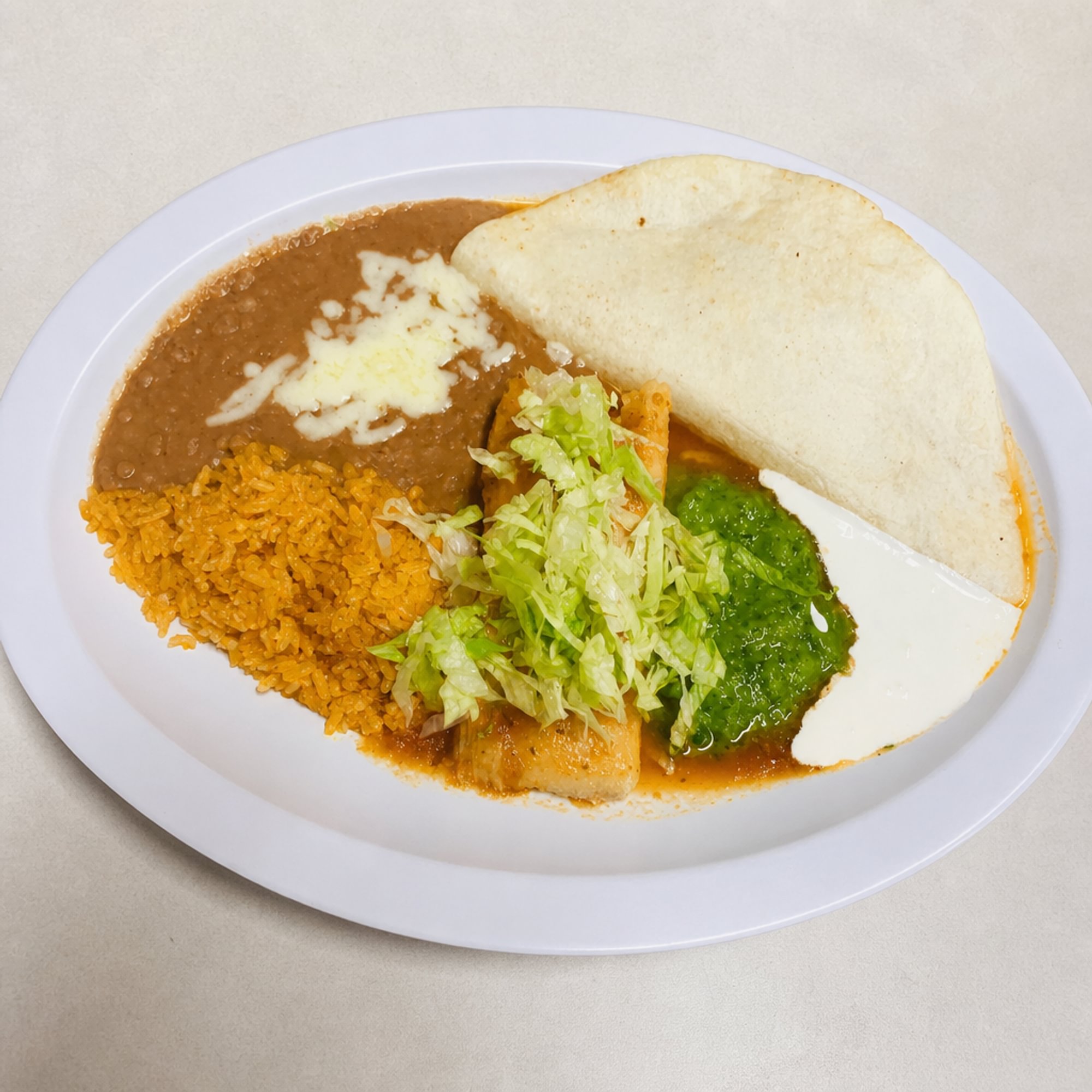 #10 Quesadilla & Chicken Tamale Combo