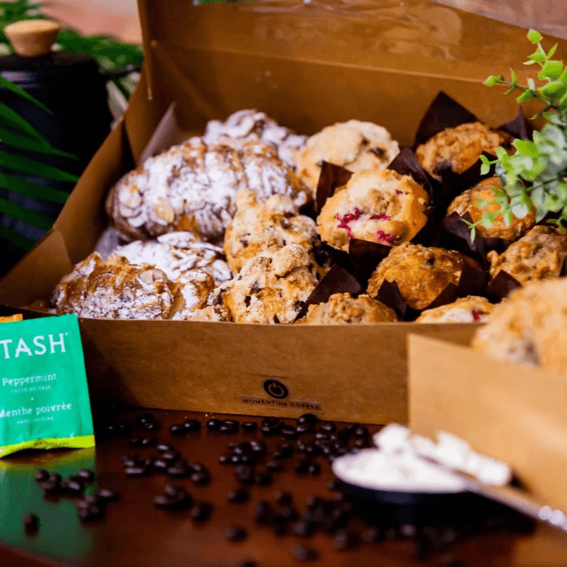 Breakfast Pastry Sampler + Box of Mo'