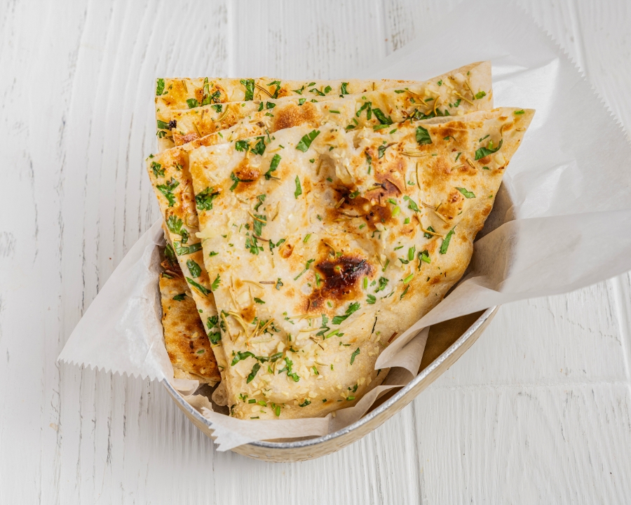 Garlic Rosemary Naan
