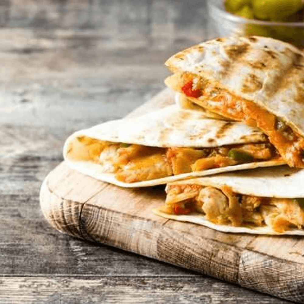 Paneer Fusion Fold Quesadilla