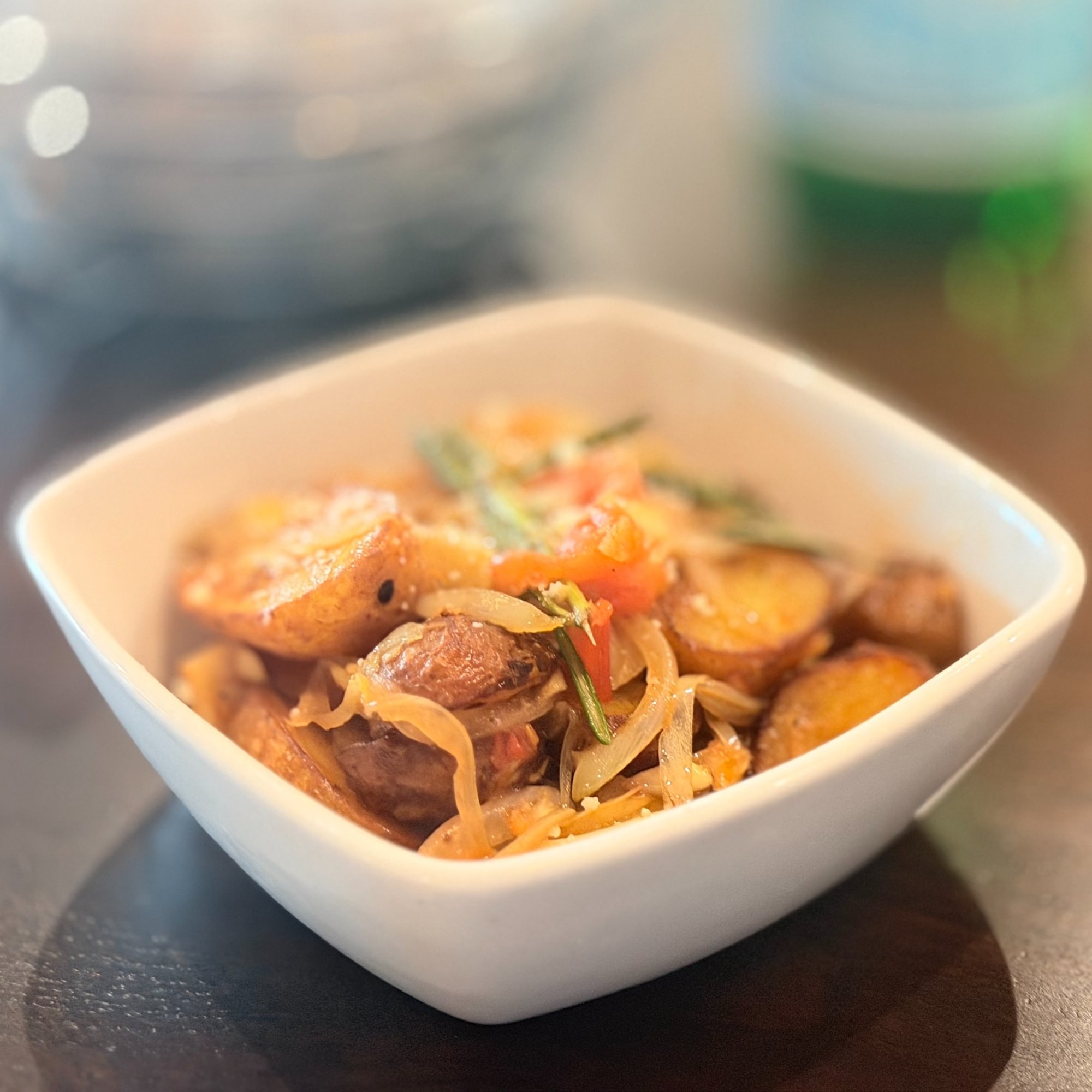 Rosemary Parm Roasted Potatoes