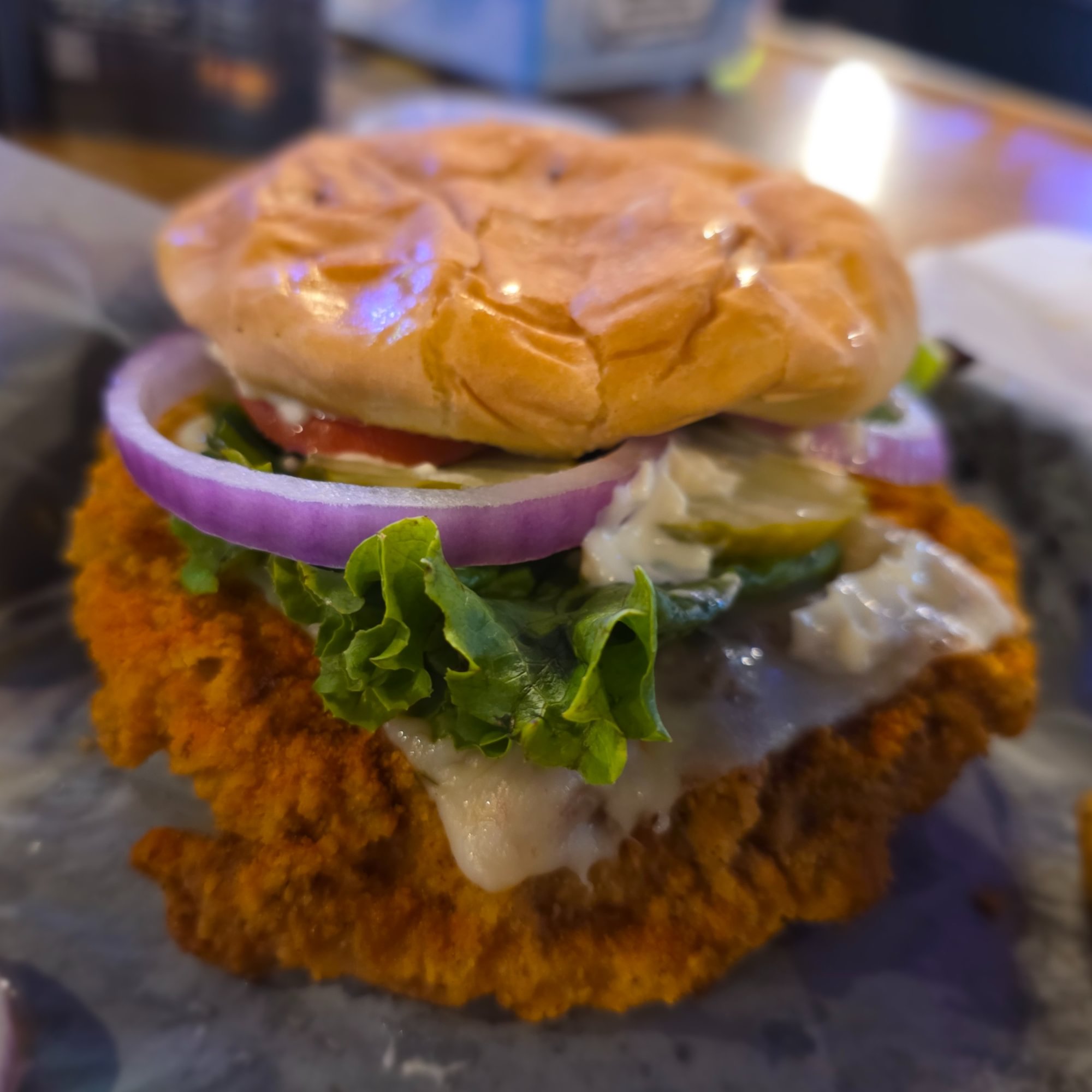 Flat Porker Sandwich