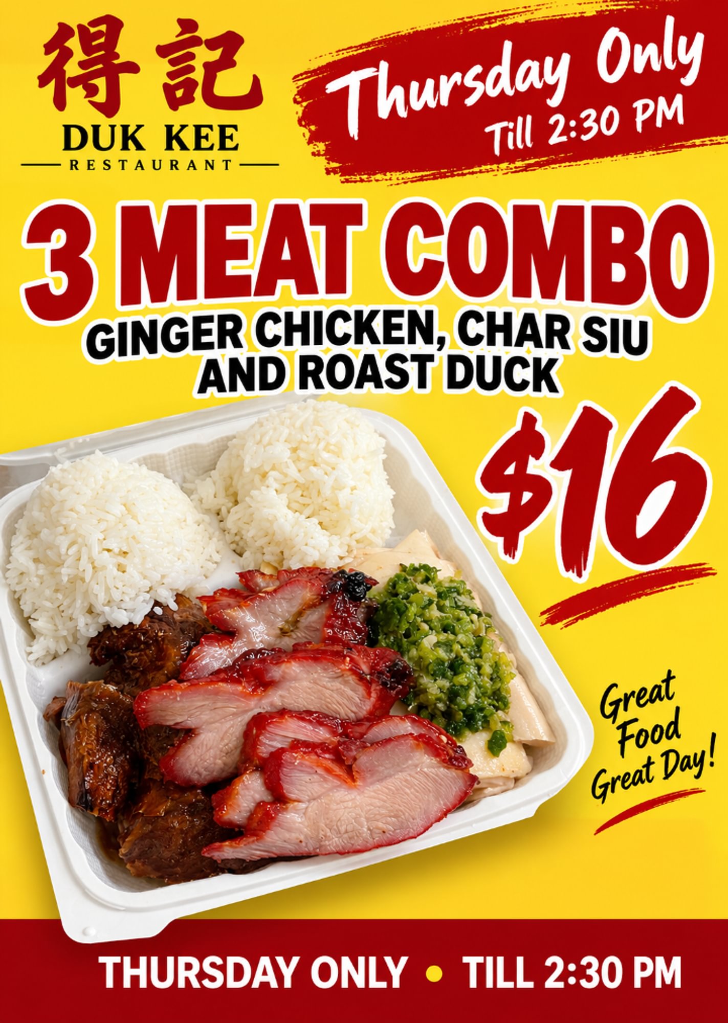 Three Meat Combination Thursday SP