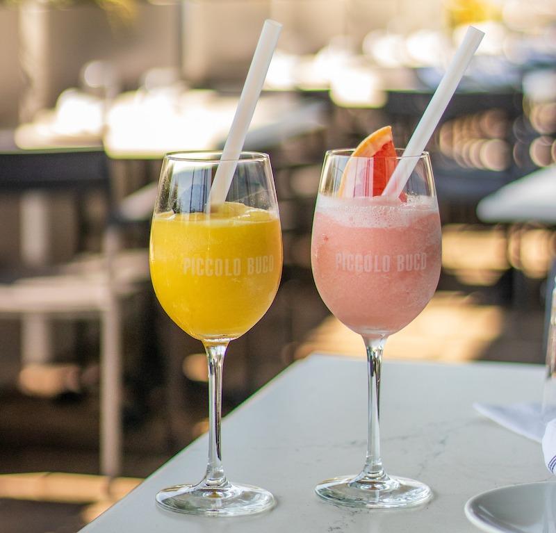 Passion Fruit & Bellini Swirl