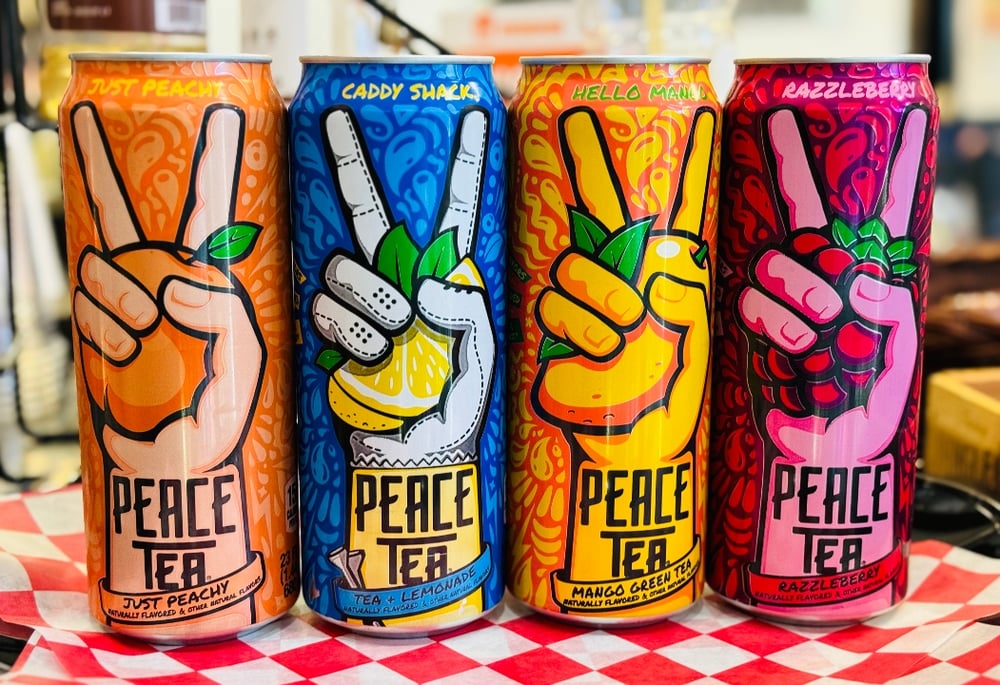 PEACE TEA CANS*