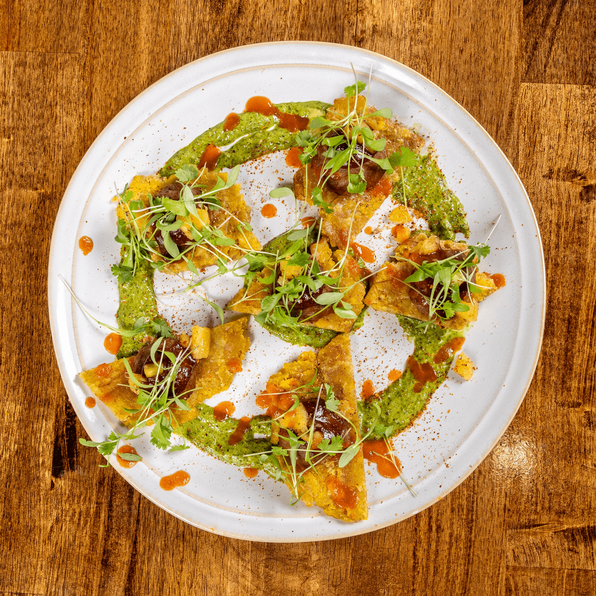 Meatball Tostones
