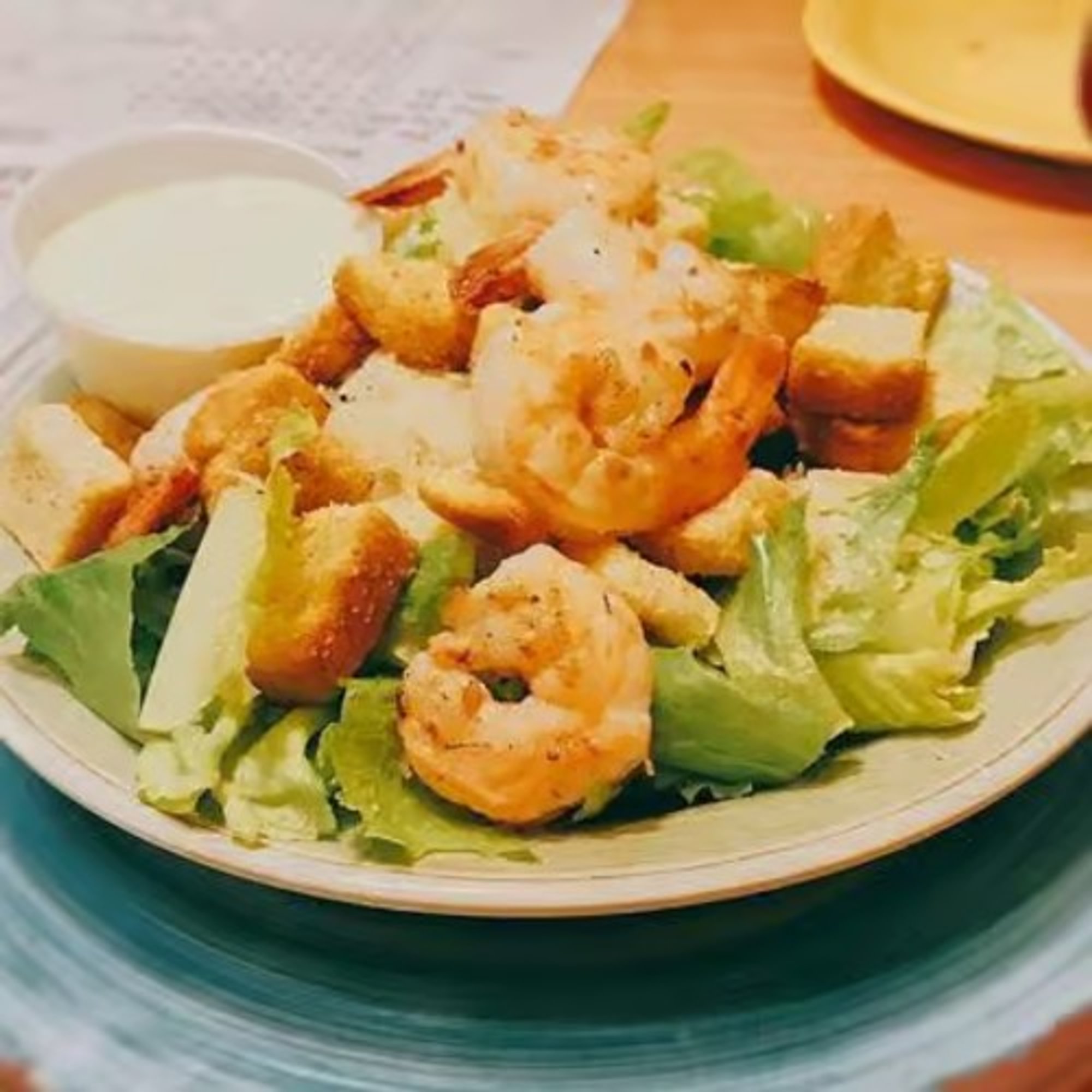 Shrimp Caesar Salad