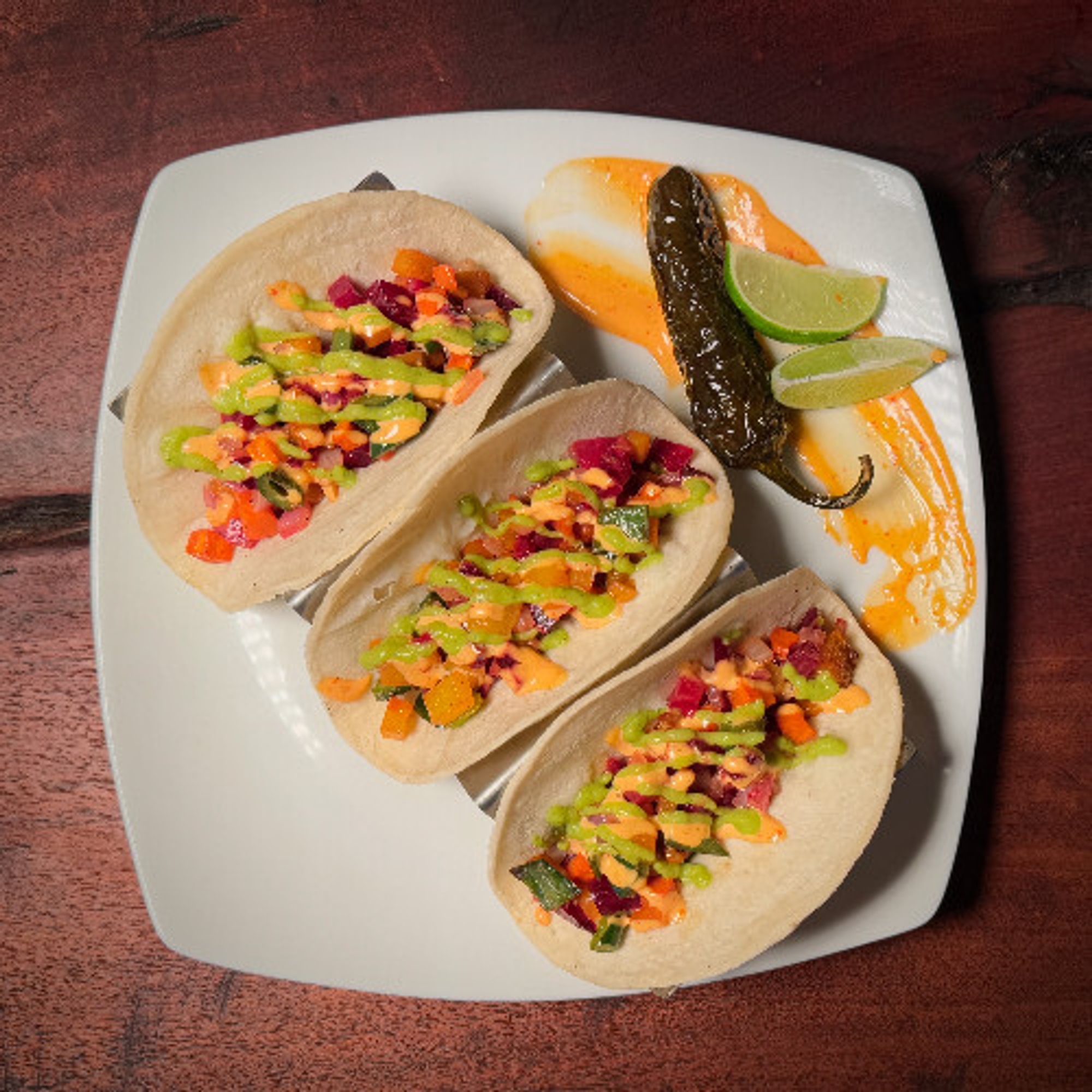 Starlite Veggie/Beet Tacos