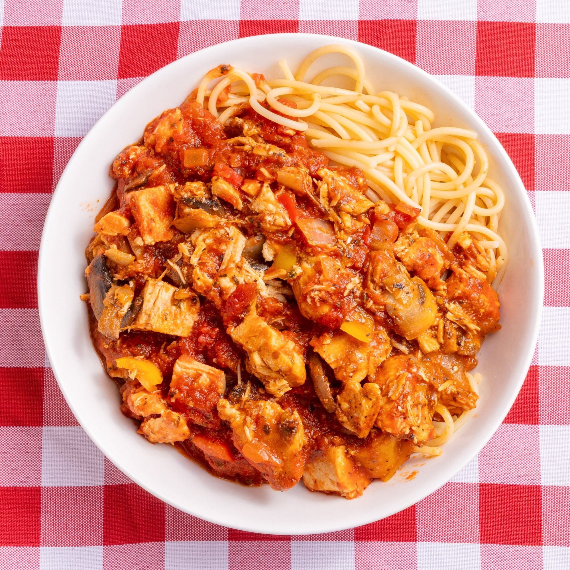 Chicken Cacciatore Lunch