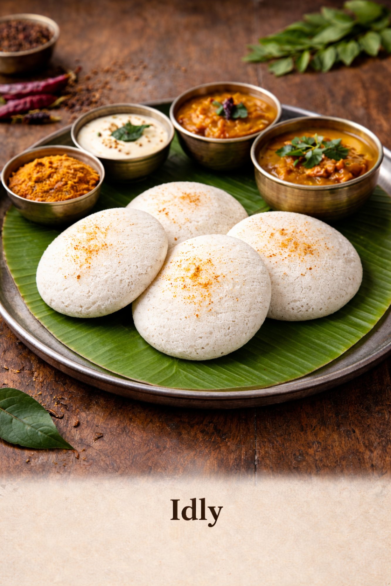 Idly W/ Sambar