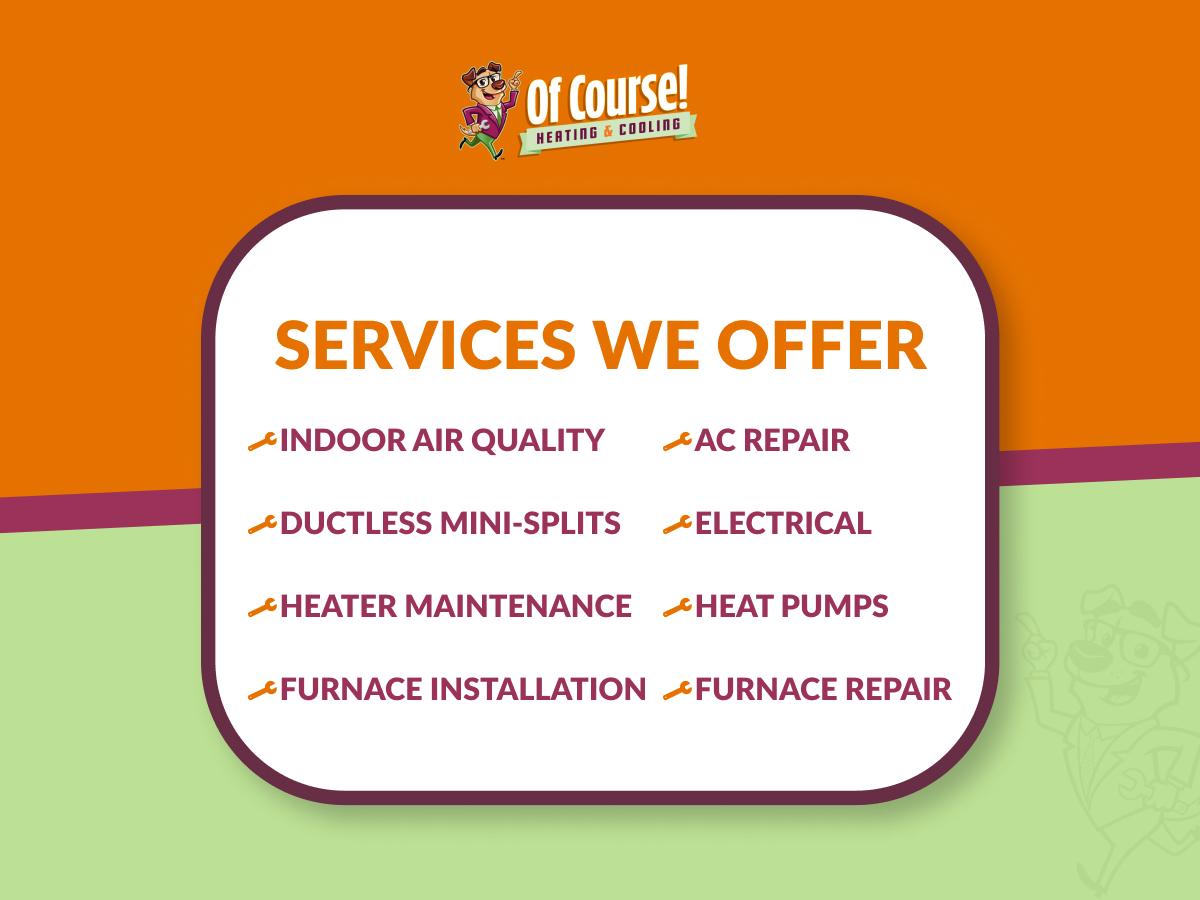 Of Course! Heating and Cooling Image
