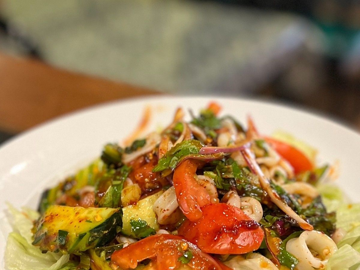 12.Yum Pla Muk Salad