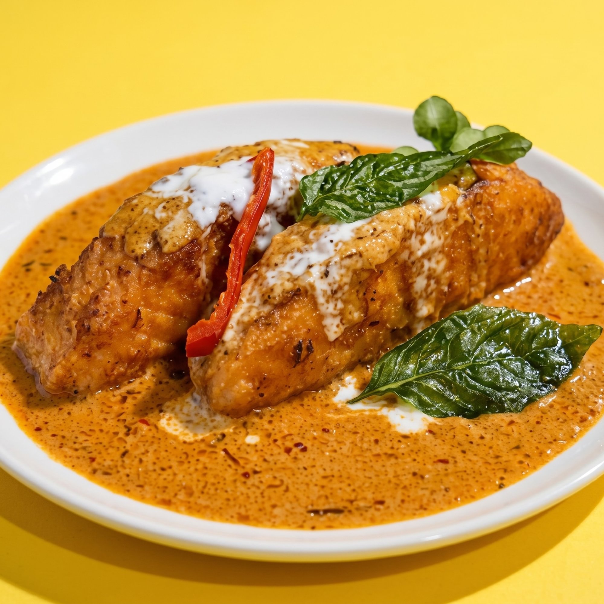 Salmon Panang