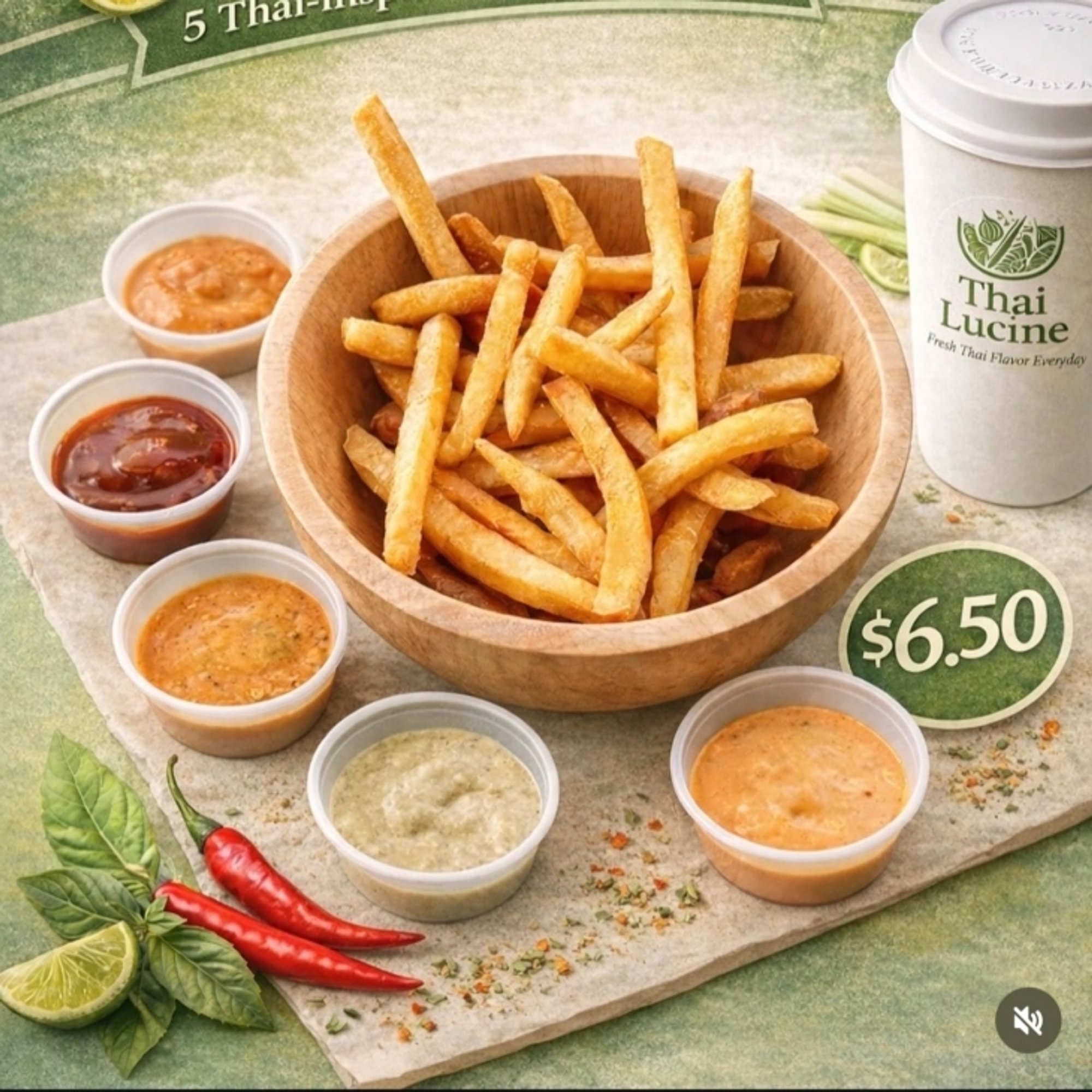 Thai Dipping Fries