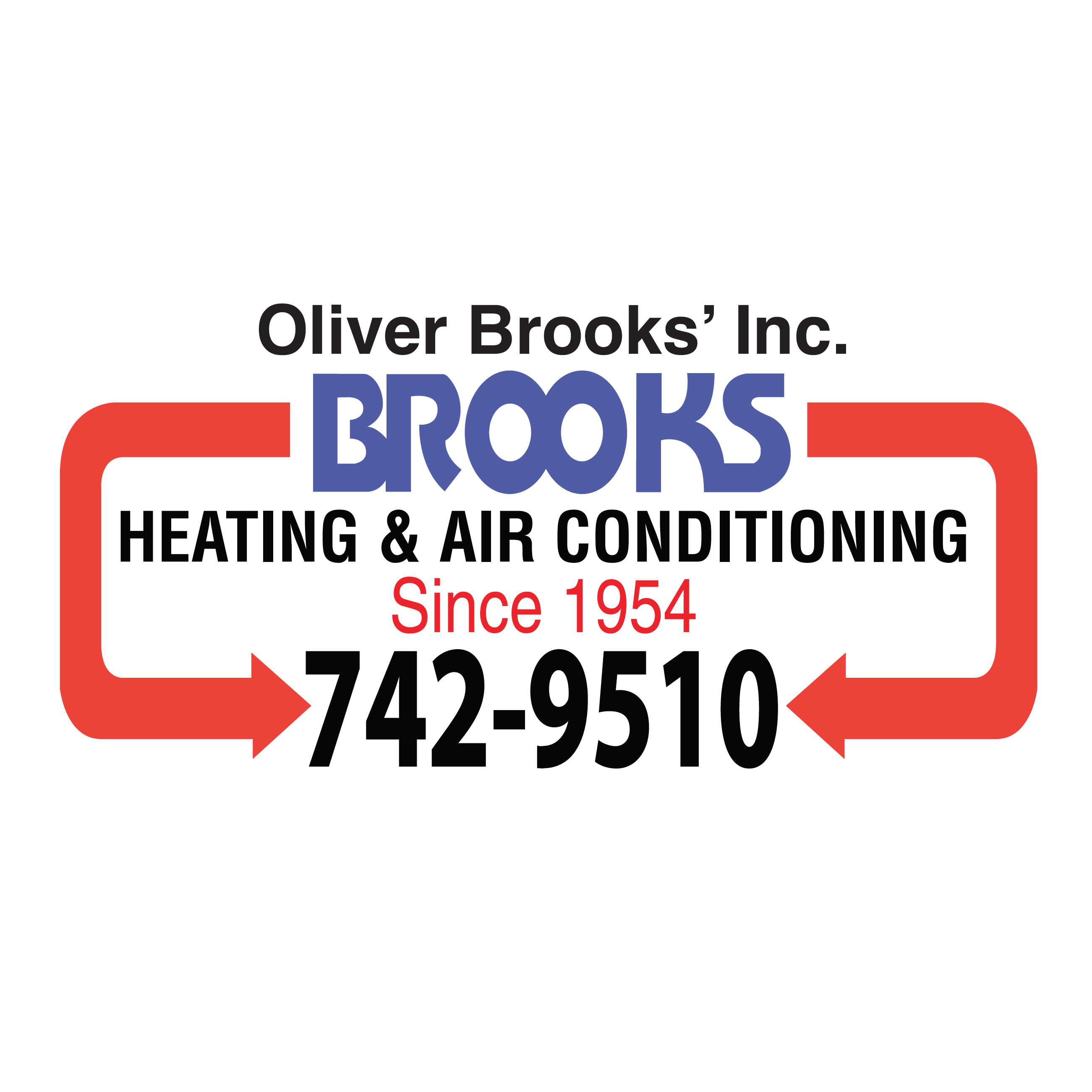 Brooks Heating and Air Conditioning Logo