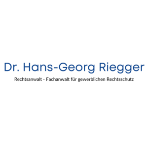 Logo von Dr. Hans-Georg Riegger Fachanwalt für gewerblichen Rechtsschutz