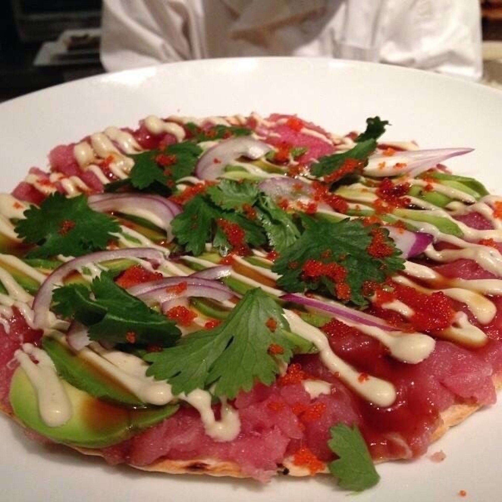 Ahi Tuna Pizza