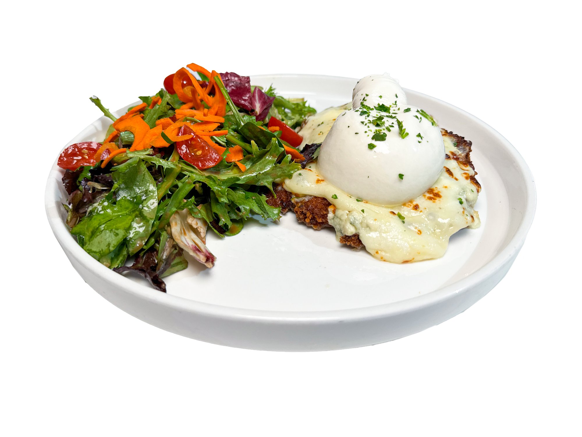 Quattro Formaggi Milanesa