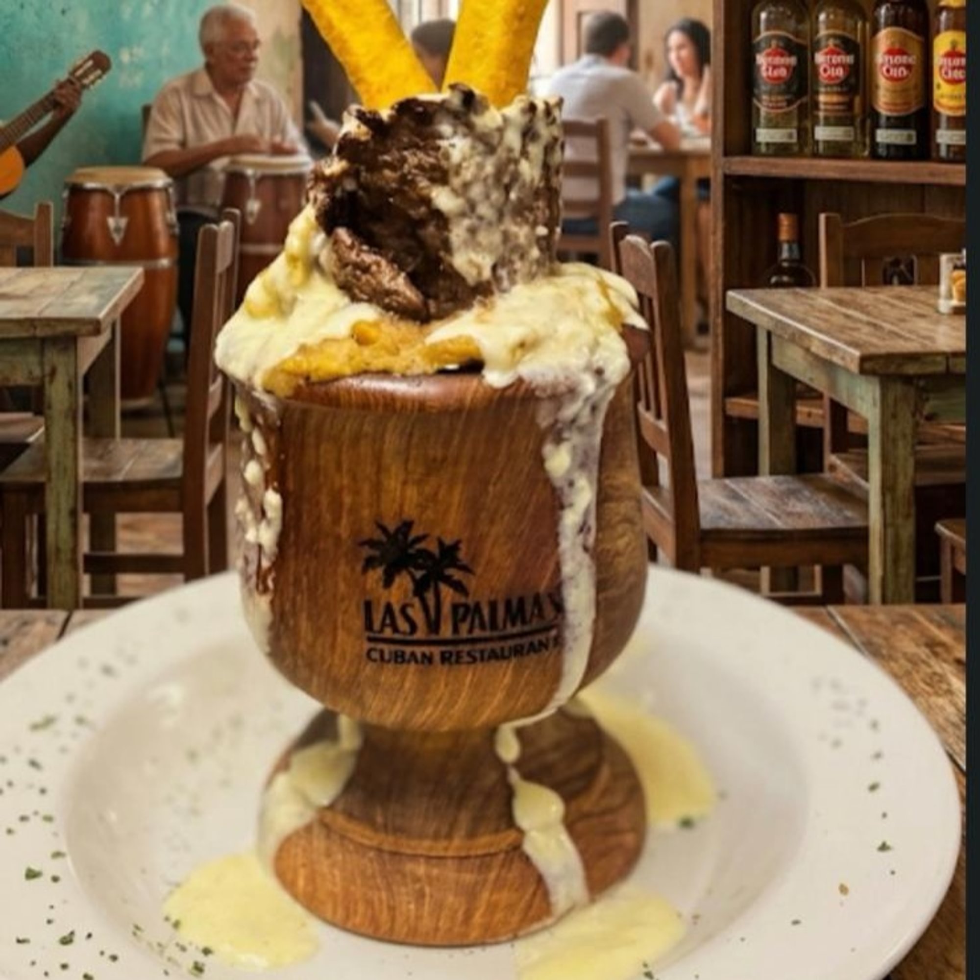 Mofongo w/ Churrasco